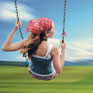 Girl on a swing